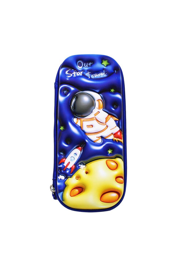 Pencil Case for Kids, Astronaut, Stationery Organizer, Pen Holder, Pouch for School