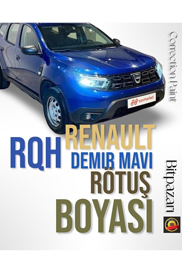 Renault Duster, Express, Clio, Sandero Vs. - Rqh - Iron Blue - Touch up Paint 20ml.