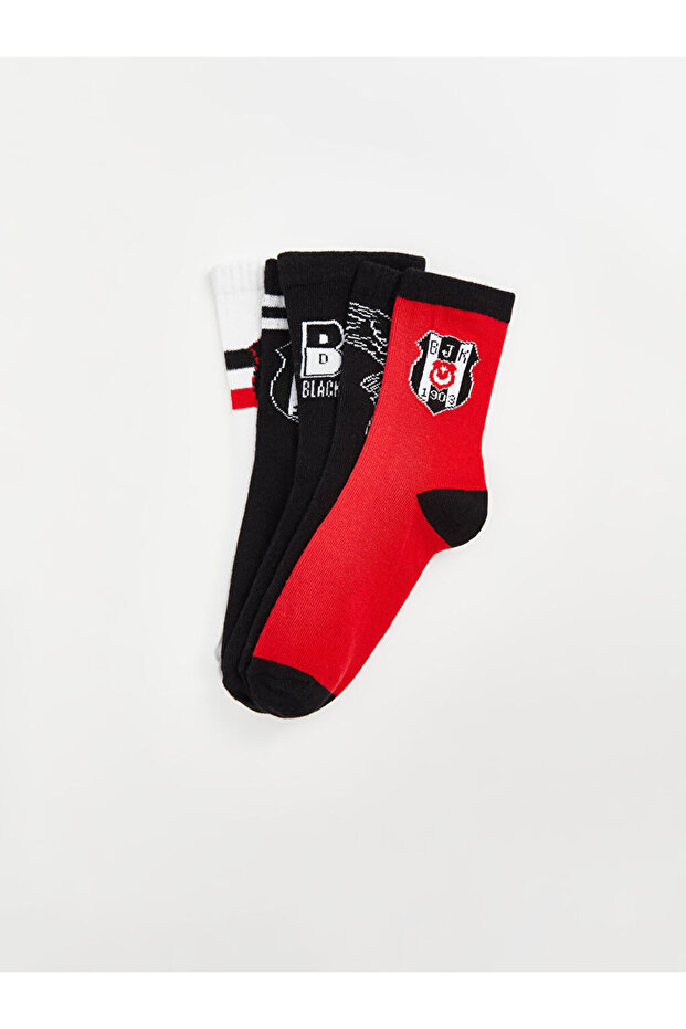 Create Your Style from Uzg Store |   Patterned Boy's Socks 5-Piece - 3