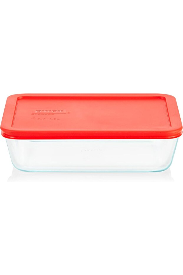 Simply Store Glass Food Storage Container, Snug Fit Non-Toxic Plastic BPA-Free Lids, Freezer D