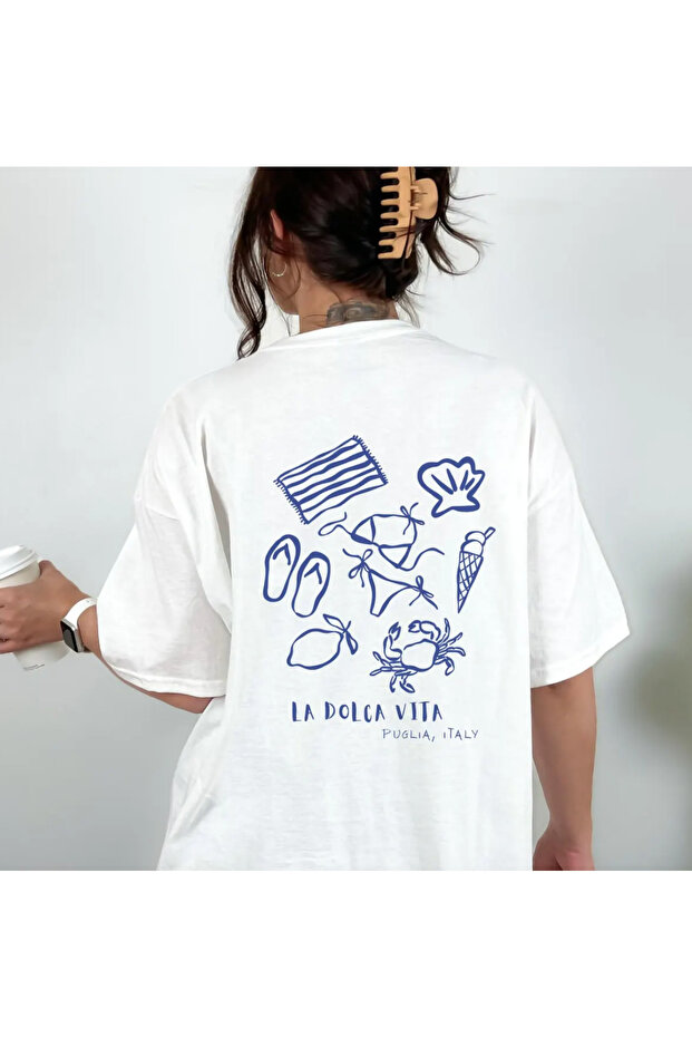 Oversize T-Shirt – La Dolce Vita Summer Breeze