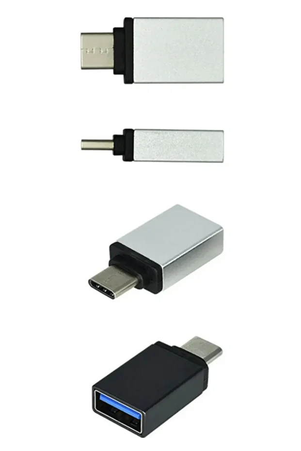 Type-c To Usb 3.0 (YÜKSEK HIZLI) Veri Aktarımı Otg Çevirici Dönüştürücü Adaptör Kutulu - 2