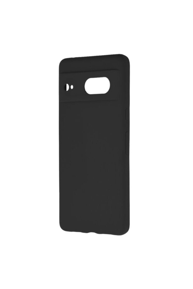 Protective Case Compatible with Google Pixel 7, Silicone Material, Black - 5
