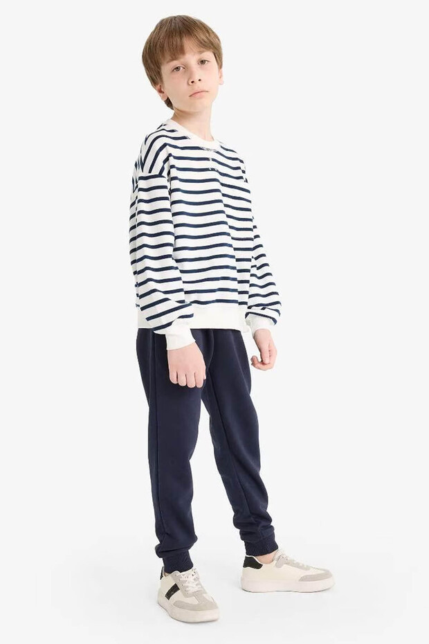 Okul Jogger Lacivert Erkek Çocuk Eşofman Altı R5970A6/NV253 - 3