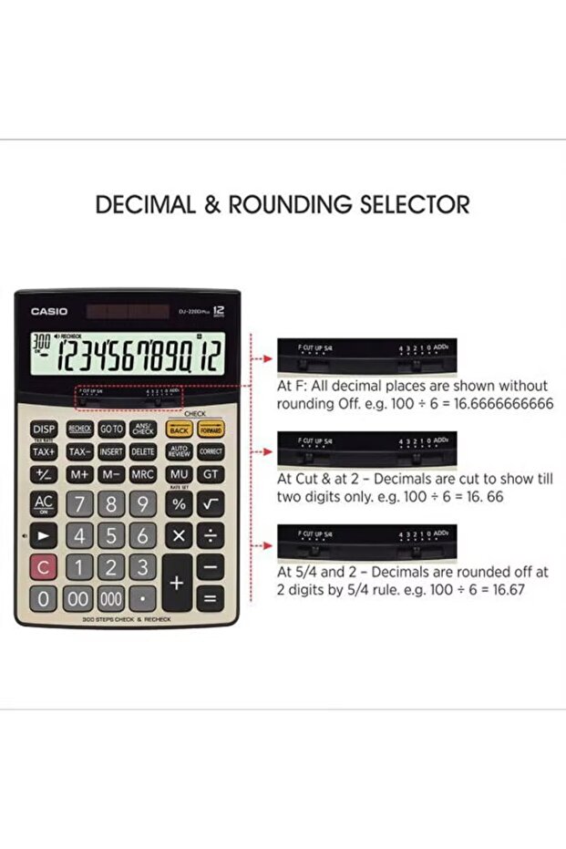 آلة حاسبة أساسية مكونة من 12 رقمًا فضي/رمادي/أسود - 2