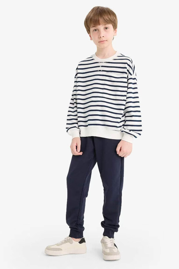 Okul Jogger Lacivert Erkek Çocuk Eşofman Altı R5970A6/NV253 - 2