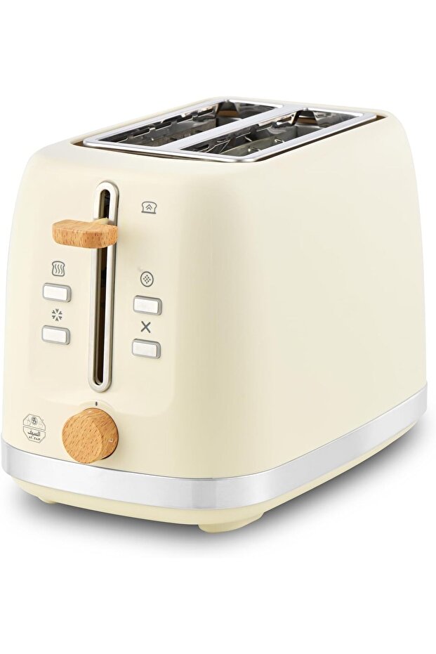 800W Electric Toaster - 2 Slice with Tray - 4