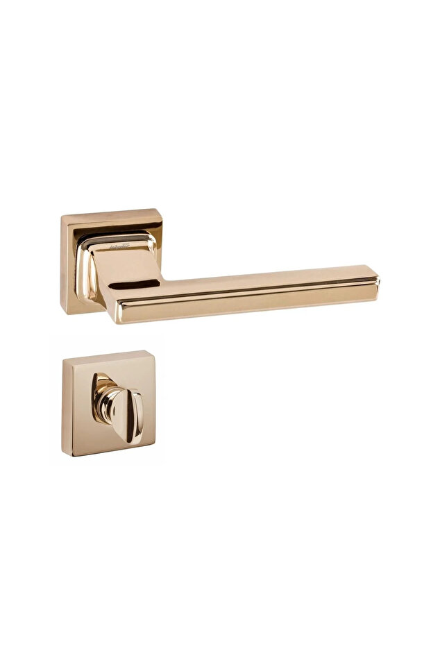 Doğanlar Techno Square Rosette Door Handle Albrifin WC