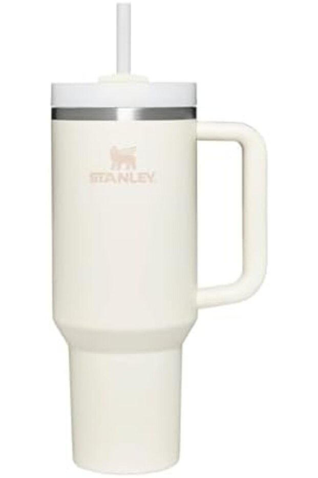 Quencher H2.0 FlowState Drinking Bottle with Straw, 1.2 L, Cream - 2