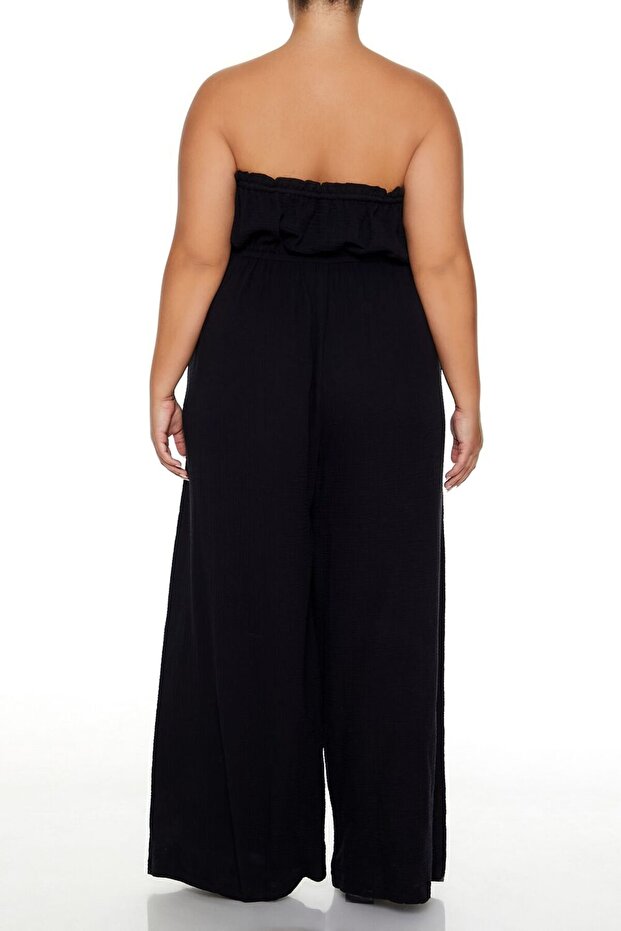 Plus Size Wide-Leg Tulum - 4