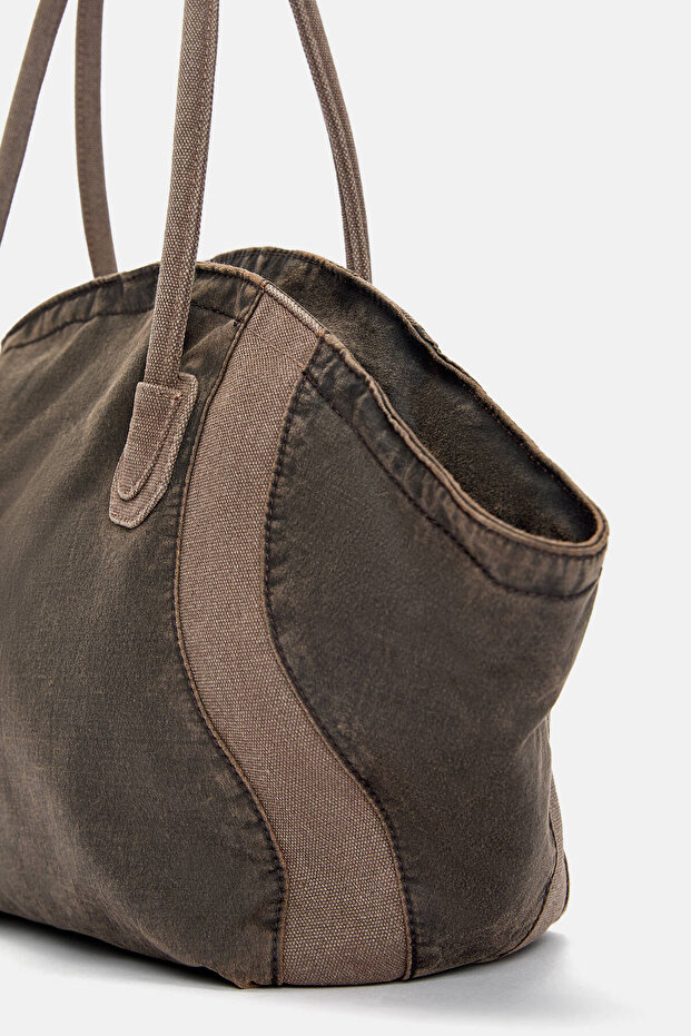 Kot tote çanta - 4