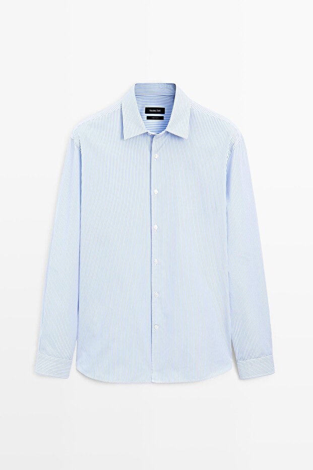 Regular fit %100 pamuklu gömlek - 5