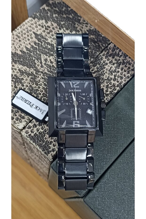 Jack Pıerre Wrist Watch Steel Case Steel Cord