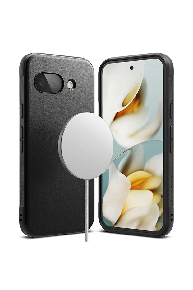 Phone Case for Google Pixel 9a, M41, Polyurethane, Black - 2