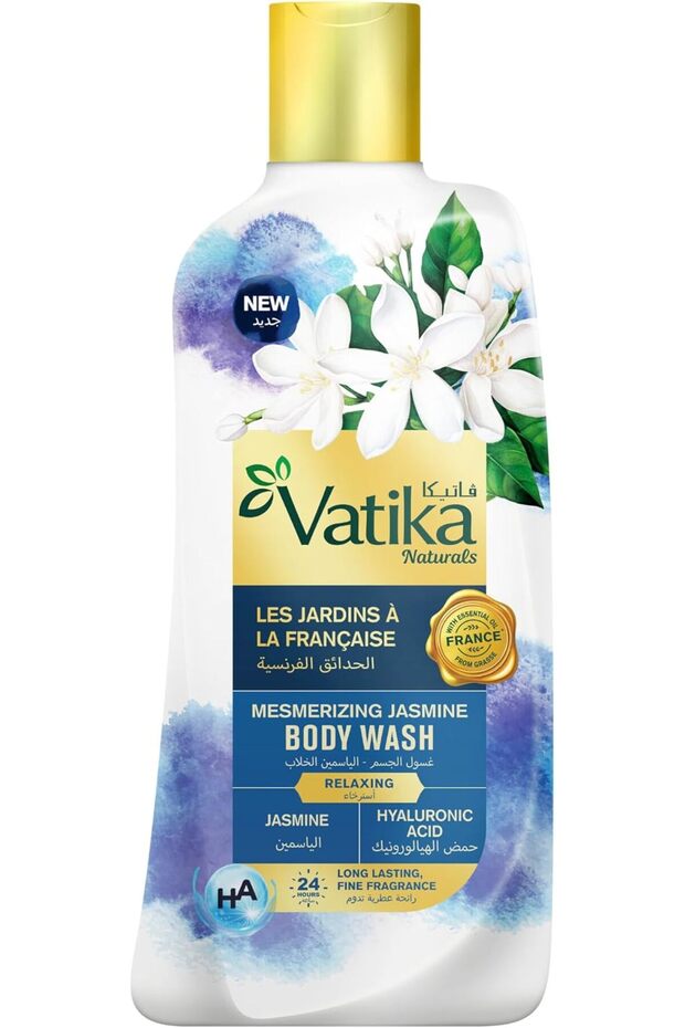 Jasmine Body Wash 500ml | Long-Lasting Fragrance with Hyaluronic Acid & Essential Oils