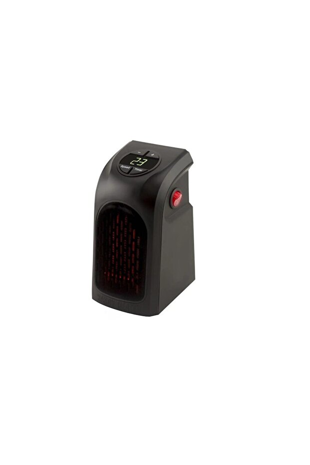Mini Portable Heater Stuffix®, Ergonomic, 400 W, with Display, Black - 5