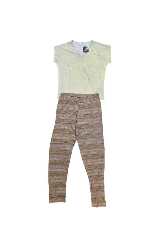 simli pijama takımı - 2