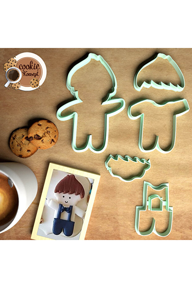 Baby Shower Mold Set Kids – Cookie, Dough and Clay Compatible