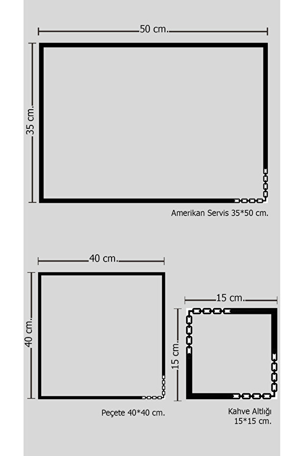 Zincir Desen 2'li Servis - 4