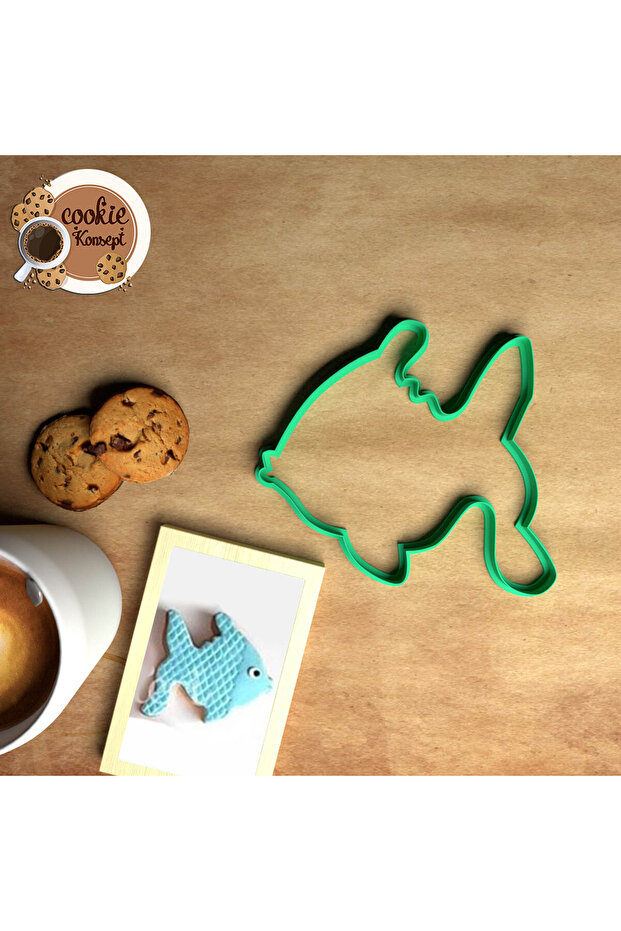Baby Shower Mold Set Fish – Cookie, Dough and Clay Compatible