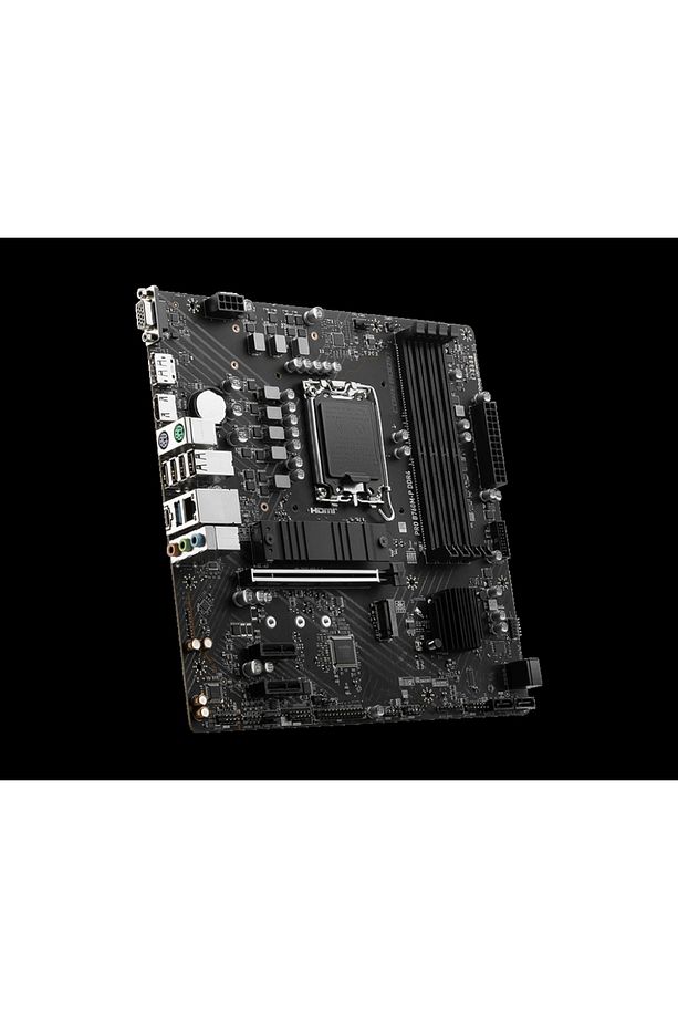 PRO B760M-P DDR4 4800MHz(OC) DDR4 Soket 1700 M.2 HDMI DP VGA mATX Anakart - 4