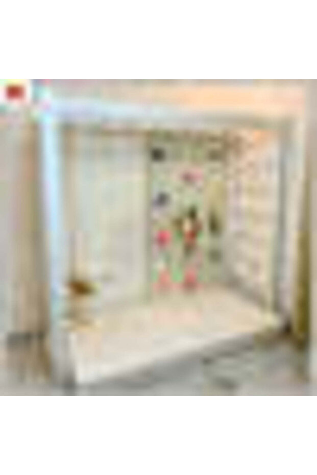 قضيب القرد مع جدار تسلق متعدد المقابض | طراز أساسي | أبيض - 4