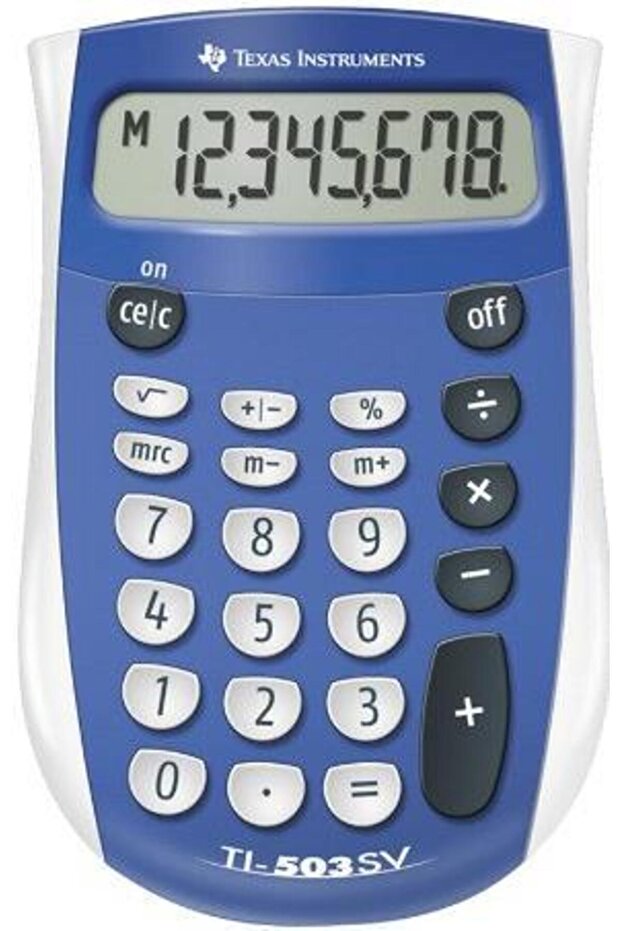Calculator de birou Texas Instruments BASIC TI-503 SV - 1