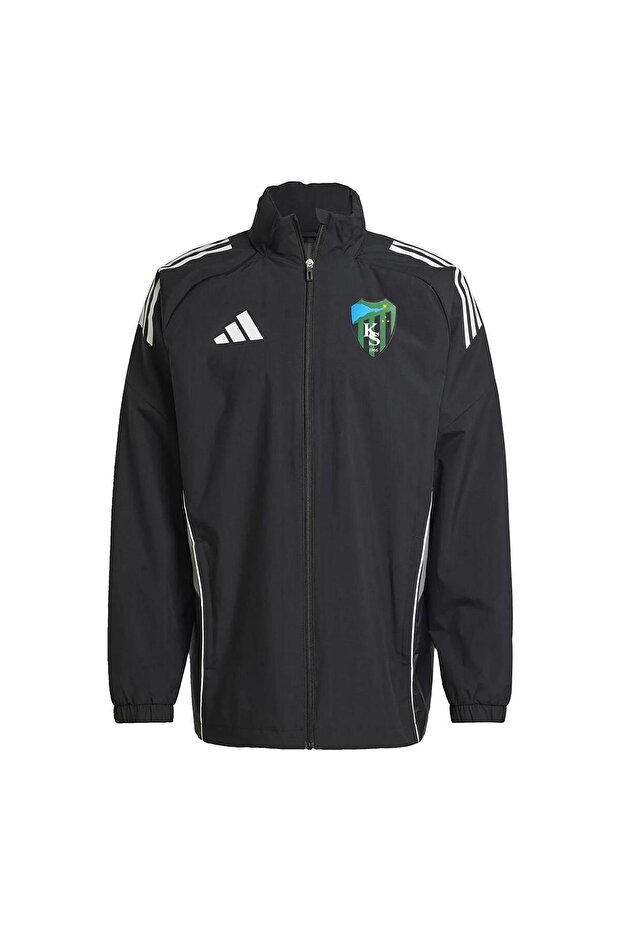 Kocaelispor Iw0427 Training Raincoat Black-White
