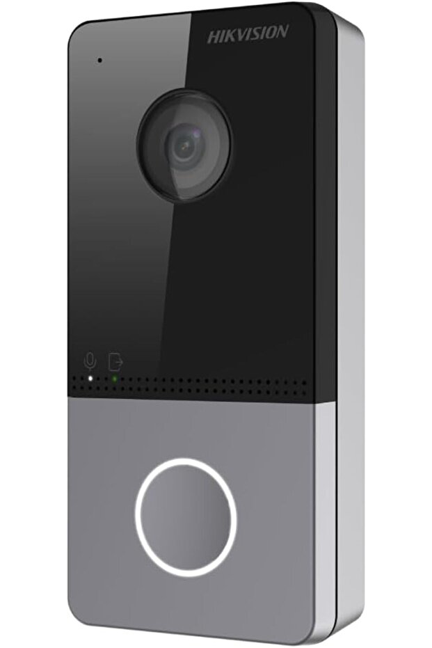 HIKVISION DS-KV6113-WPE1 Tekli IP İnterkom Zil Paneli - 2