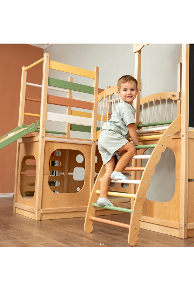 Indoor Playground Structure Fun and Safe Play Area