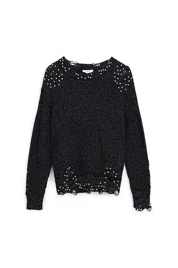 STRASS TAŞ İŞLEMELİ KAZAK - 3