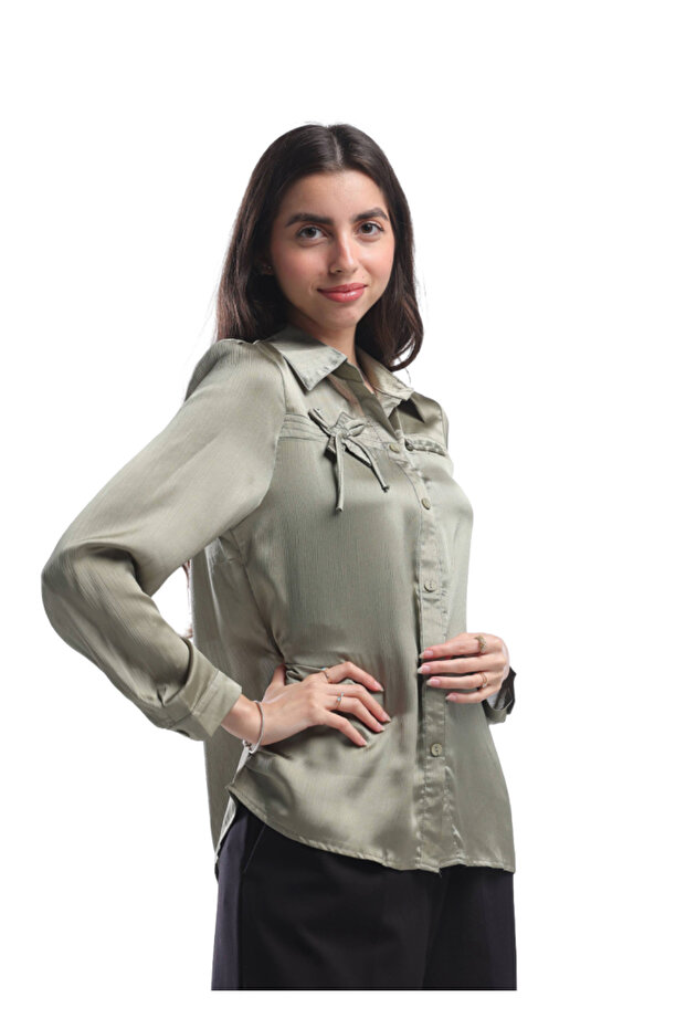 elegant formal blouse - 6
