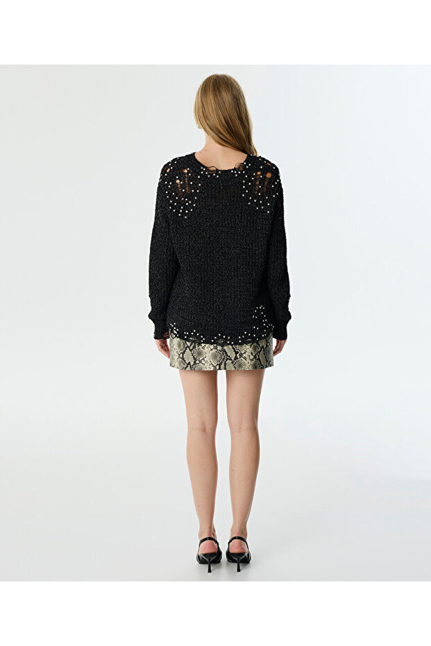 STRASS TAŞ İŞLEMELİ KAZAK - 6