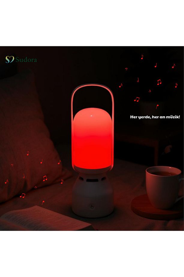 Çok Renkli Bluetooth Müzikçalar & Gece Lambası - 3