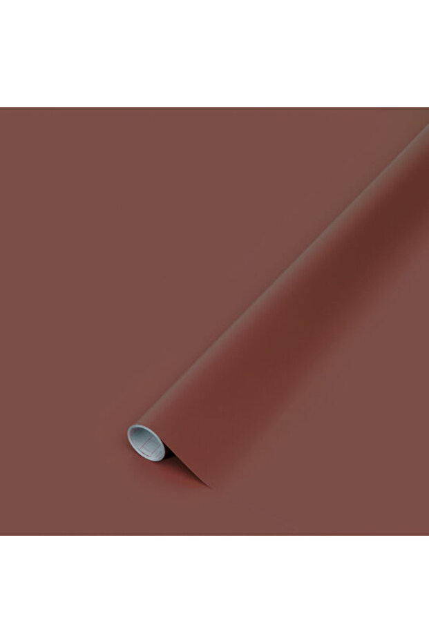 276-0715 Düz Mat Rust Kendinden Yapışkanlı Folyo ( 45 cm x 2 mt ) - 1