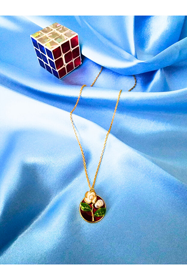 Pearl Art Necklace - Steel Necklace