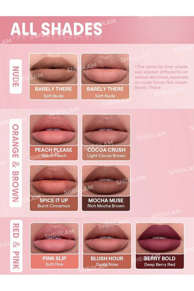 قلم تحديد الشفاه الممتلئ Bold Booster - بالكاد يوجد - 9