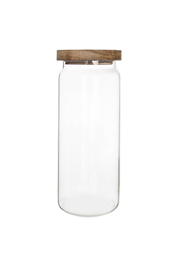 Glass container for bulk products with lid and seal 1.6 l - 3