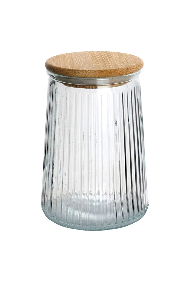 Glass container for bulk products with lid and seal, 950 ml - 3