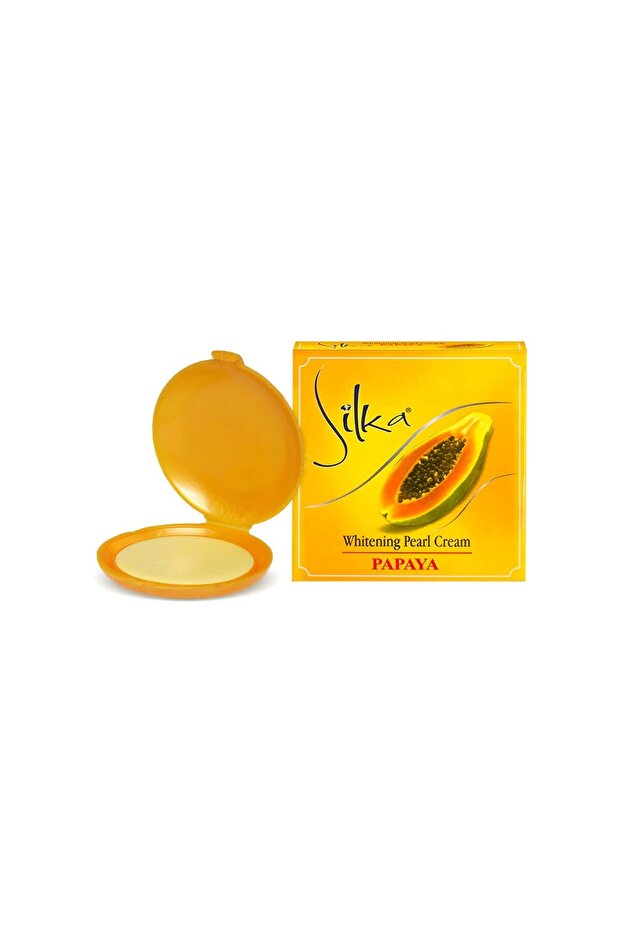 Whitening Pearl Cream with Papaya Enzymes - Eliminates Blemishes & Moisturizes Skin - 6 g