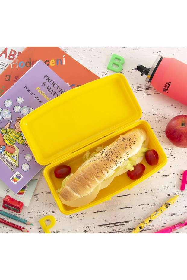 Yellow breakfast container 500 ml - 2