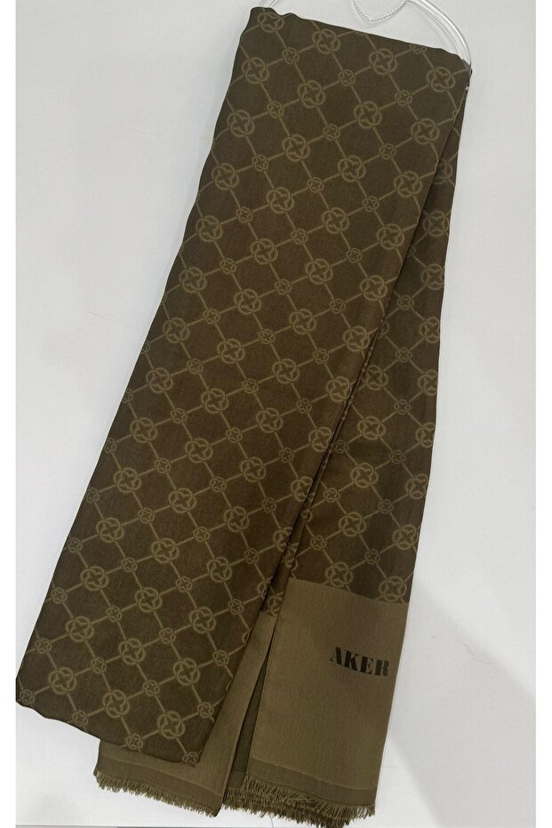 Elegance Monogram Şal - 1