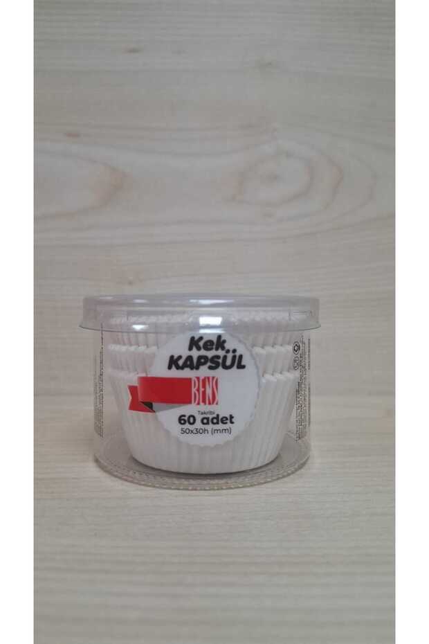 PET KAPSÜL BEYAZ 60 ADET - 2