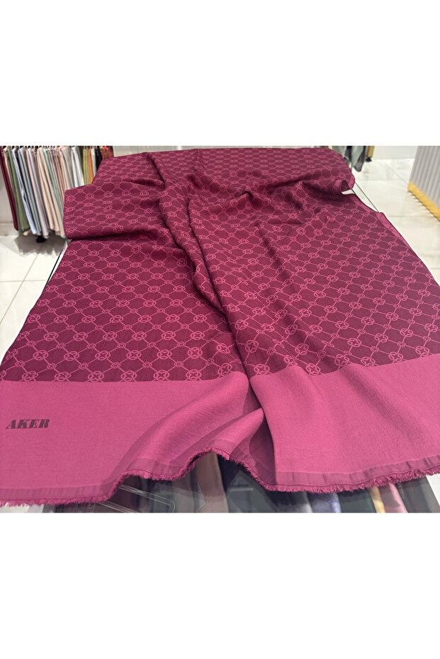 Elegance Monogram Şal - 2