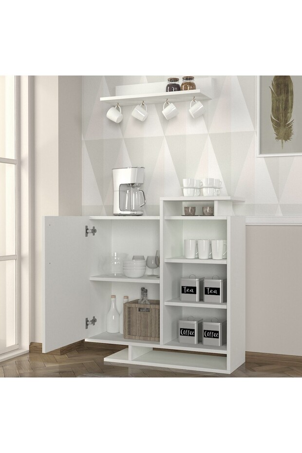 ركن قهوة Mareta ابيض - 3