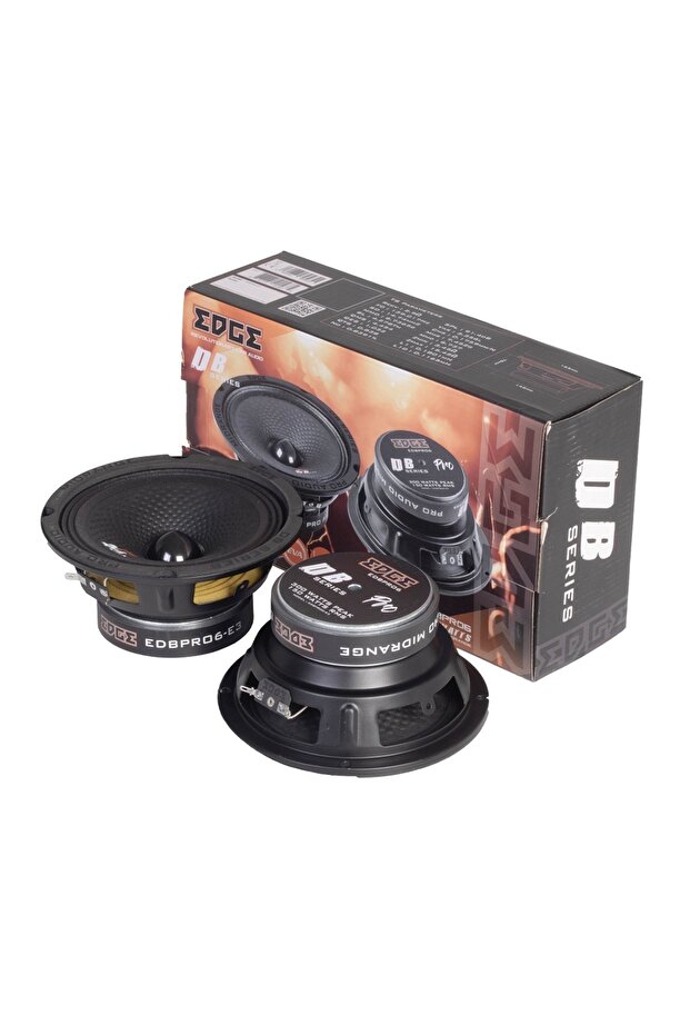 EDBPRO6-E3 | EDGE DB Serisi 16 cm Midrange 300 Watt 150 Rms 1 Çift 2 Adet - 4