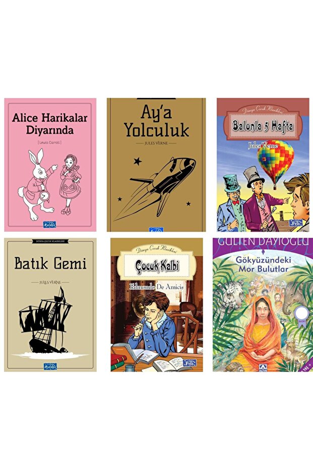 Gökyüzündeki Mor Bulutlar Ortaokul 6 Kitap Set