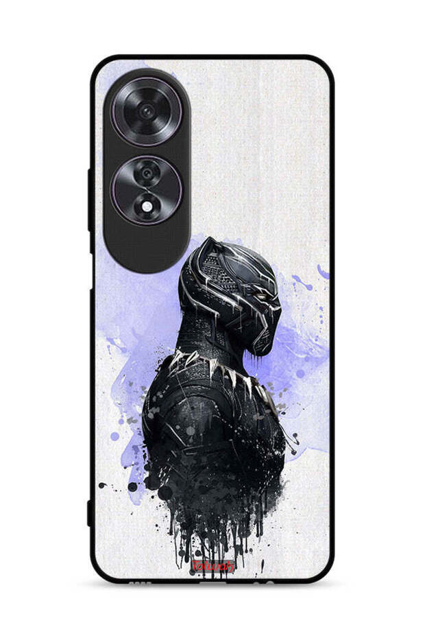غطاء حماية Oppo A60 باللون الأسود النمر
