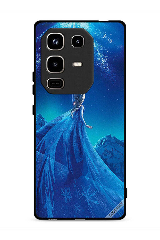 غطاء حماية لهاتف Infinix Note 50 Pro 4G بطبعة فروزن إلسا