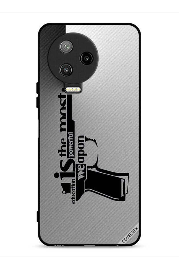 Infinix Note 12 Pro 4G Protective Case Cover Education Is The Most Powerful Weapon